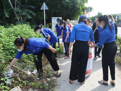 Đoàn trường DLA với ngày Chủ nhật xanh lần thứ 3 năm 2023